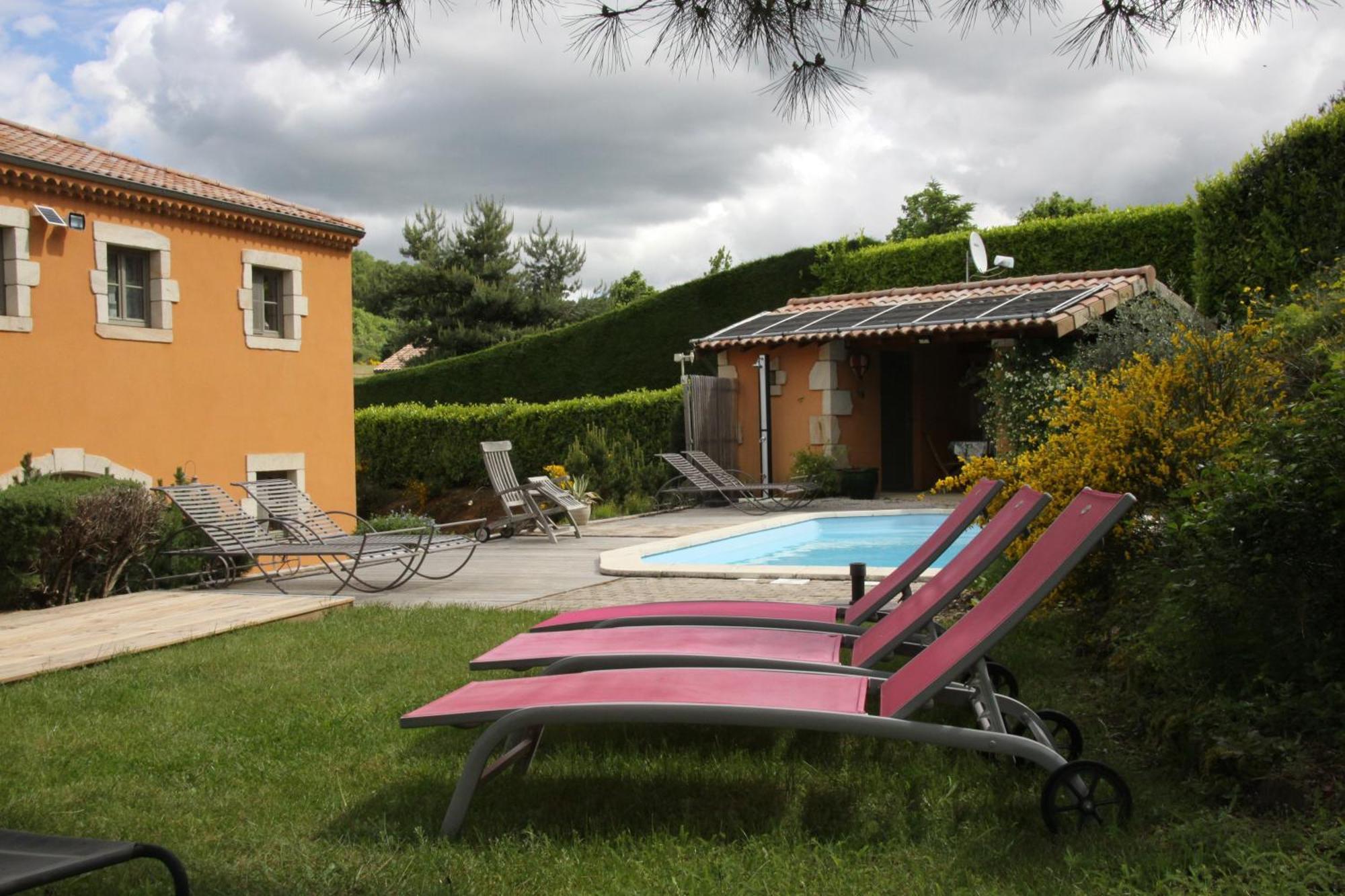 La Bastide De Fontaille Acomodação com café da manhã Saint-Félicien Exterior foto