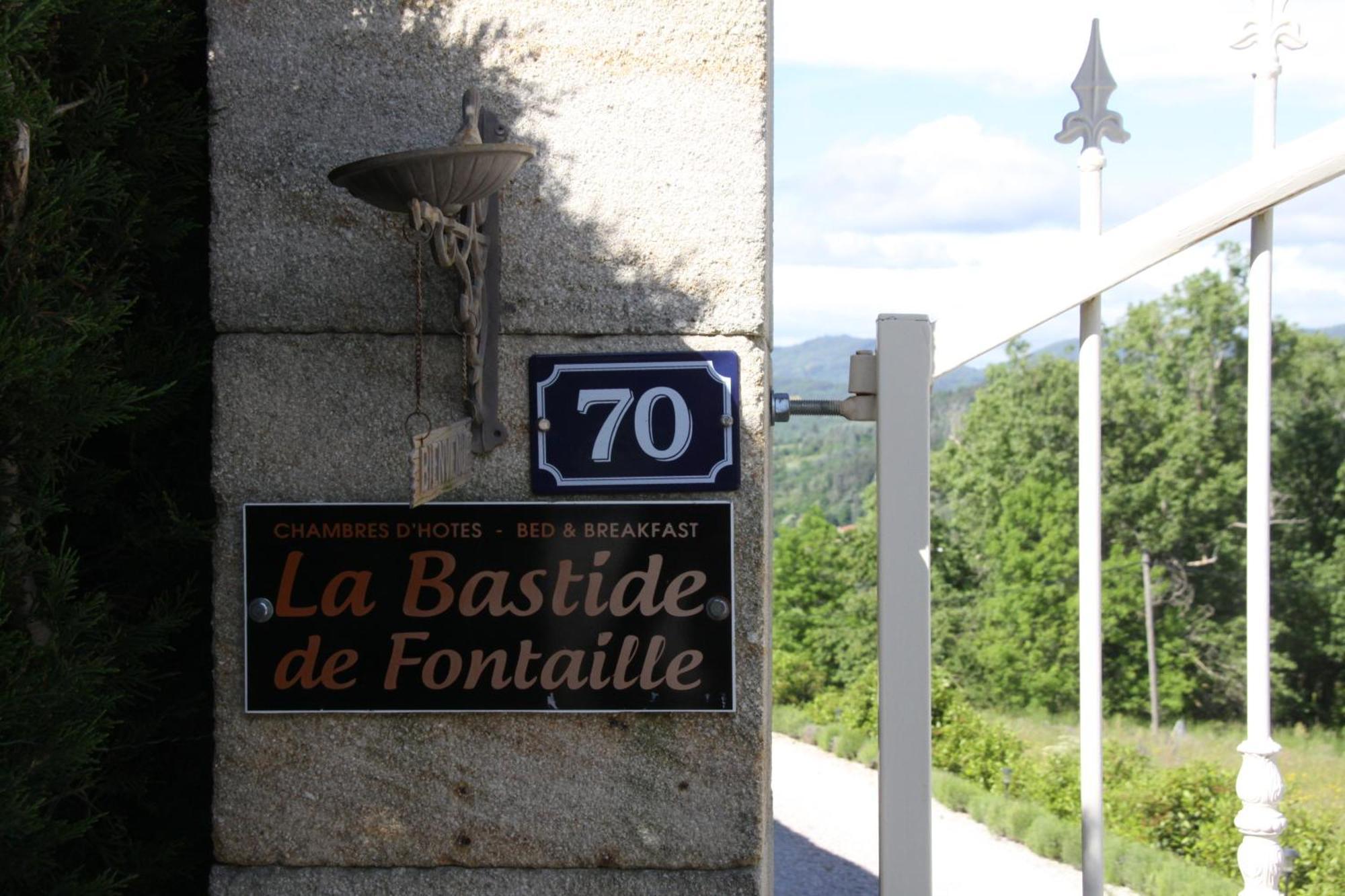 La Bastide De Fontaille Acomodação com café da manhã Saint-Félicien Exterior foto