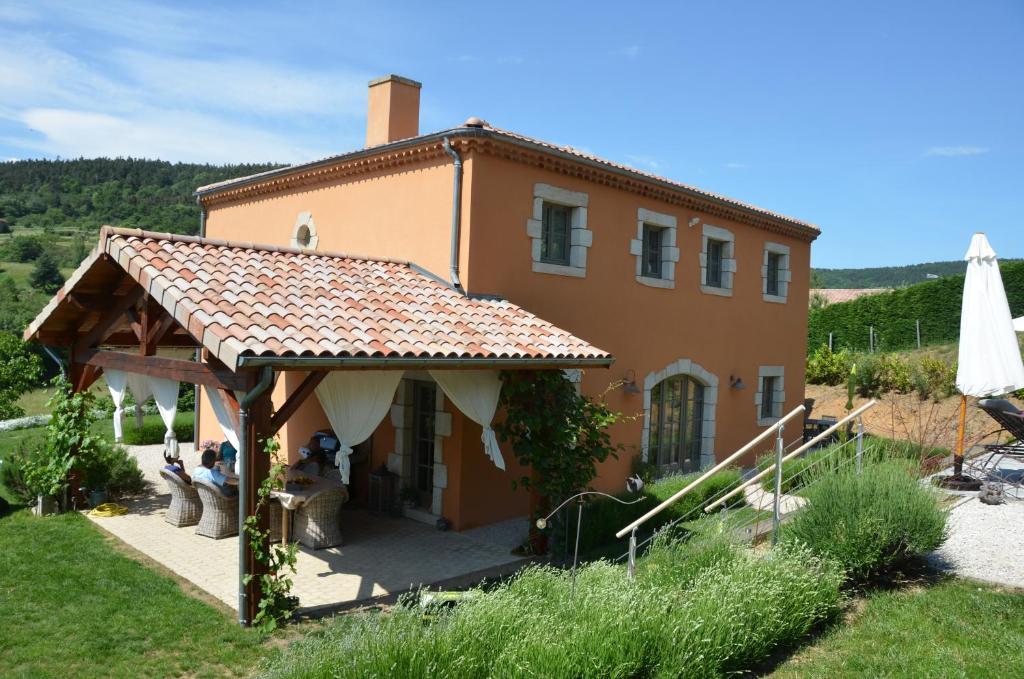 La Bastide De Fontaille Acomodação com café da manhã Saint-Félicien Exterior foto